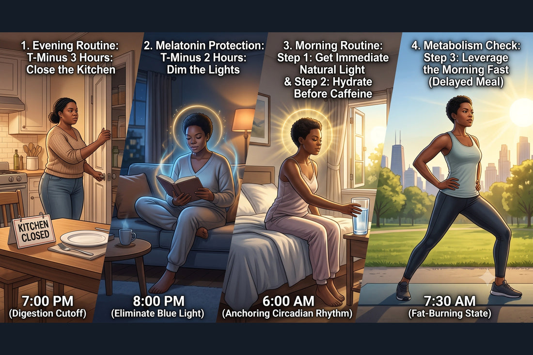 The Night Shift: How Your Sleep, Morning, and Evening Routines Dictate Your Weight
