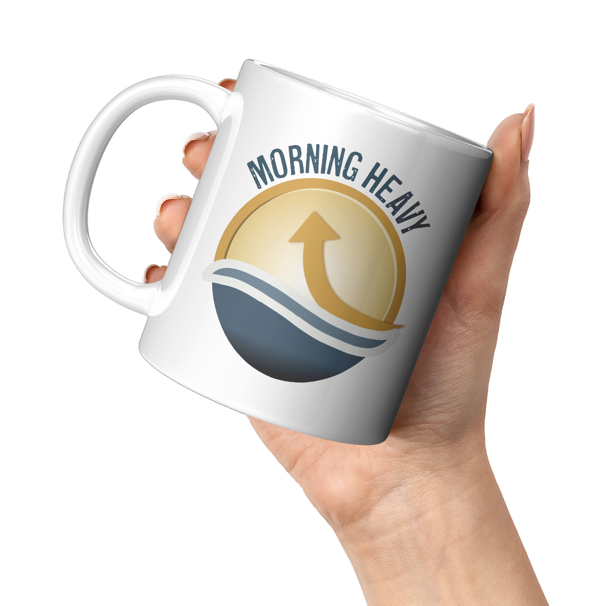 11 coffee mug weight 11oz Morning Heavy Mug